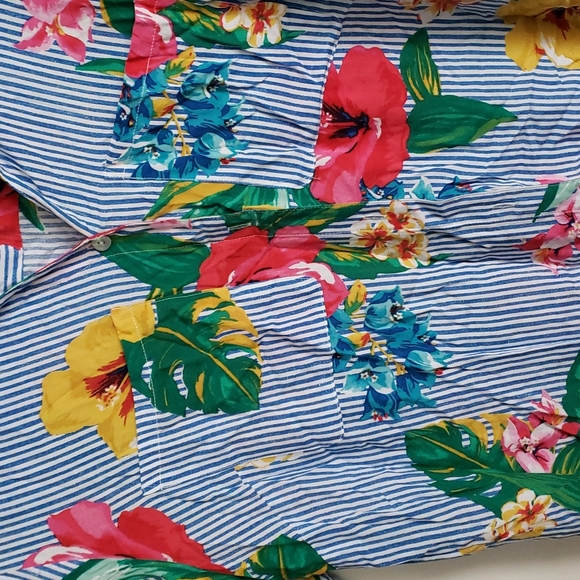 Ruby Rd striped button down shirt - Picture 5 of 7